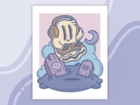 DJ Ghost 8x10 Art Print