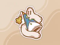 Image 1 of Brushbuddy 3 Inch Sticker