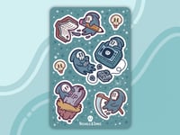Image 1 of Grim Reaper Sticker Sheet