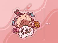 Image 2 of Cult of the Lamb Double-Sided Keychain