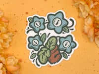 Image 2 of Flower Eyes 3 Inch Sticker