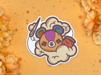 Image 2 of Stitches 3 Inch Sticker