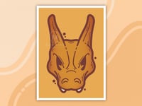 Charizard Smaugust 5x7 Art Print
