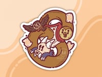 Image 1 of Hooty 4 Inch Sticker