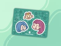 Image 1 of Jessie and James Sticker Sheet