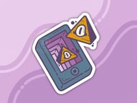 Image 1 of Evil Eyes 3 Inch Sticker