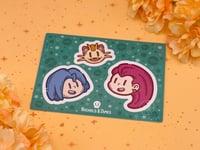 Image 2 of Jessie and James Sticker Sheet