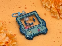 Image 3 of BMO Double-Sided Shaker Keychain