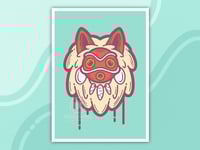 Mononoke 5x7 Art Print