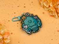 Image 3 of Alphonse with Kittens Double-Sided Keychain