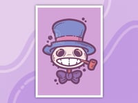 Turnip Head 5x7 Art Print