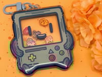 Image 4 of BMO Double-Sided Shaker Keychain