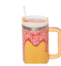 Image 4 of Ice Cream Custom Stanley™️ Quencher | 40 Oz. Quencher H2.0 FlowState Tumbler