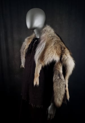 Image of Wolf Skin Cloak