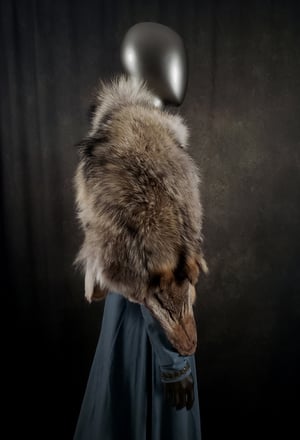 Image of Wolf Skin Cloak