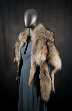 Image of Wolf Skin Cloak