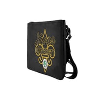 Image 3 of Xavier Fleur de Lis Crossbody and Large Wristlet