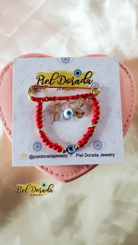 Pregnancy Protection Pin (Cross,Evil Eye,Angel)