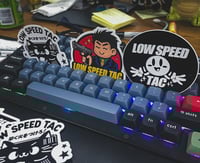 Low Speed Sticker Trio