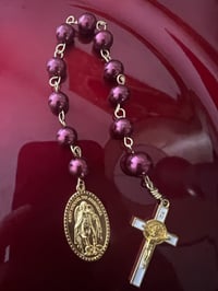 Image 2 of 1 decade Saint Michael/Saint Benedict Rosary
