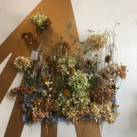 Hydrangea + Hemp Floral Wall Hanging