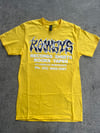 ROWDYS YELLOW LOGO TEE