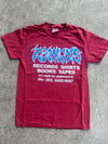 ROWDYS MAROON LOGO TEE