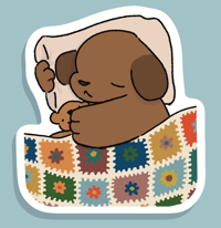 Image 1 of Tucked In Sticker