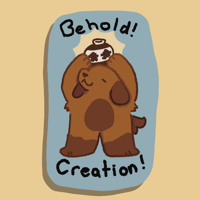 Image 1 of Behold! Sticker