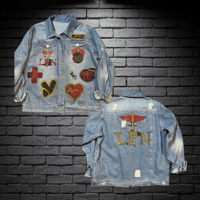 Image 2 of Nurse Camo/Jean Bling Jackets