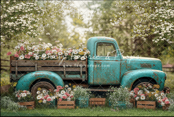 Image of Spring Flower Truck Mini Sessions- DEPOSIT ONLY