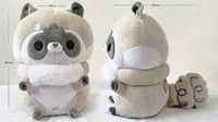 Image 2 of [<b>Individual</b>] 10' Plush Toast the Raccoon Family