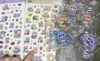 Image 2 of [<b>Individual</b>]  2.5' Acrylic Keychain Double-Sided