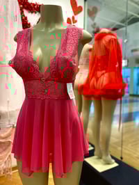 Image 1 of Pink Sweetheart  Babydoll 