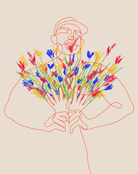 Le bouquet du marié