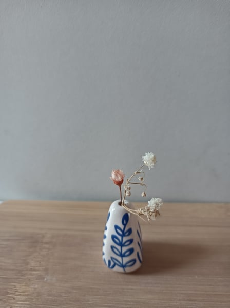 Image of Vase miniature 3 feuilles