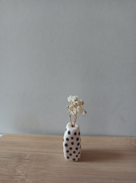 Image of Vase miniature pois