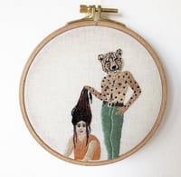 Image 4 of PORTRAIT CLASS | every Wednesday | Turn your favorite photo into embroidery art | Berlin, Treptow