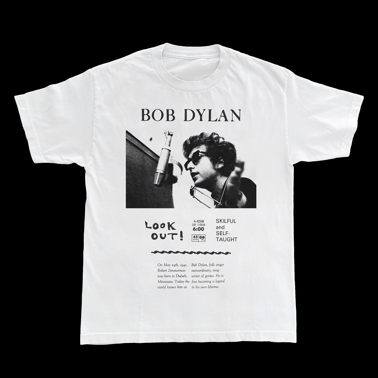 Image of Dylan at Newport Folk Festival