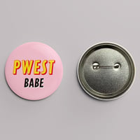 Image 1 of PWEST Babe Anstecker