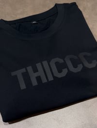 Unisex Black on Black Fitted T-Shirt