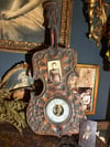 1900s Violin Barometer & Thermometer