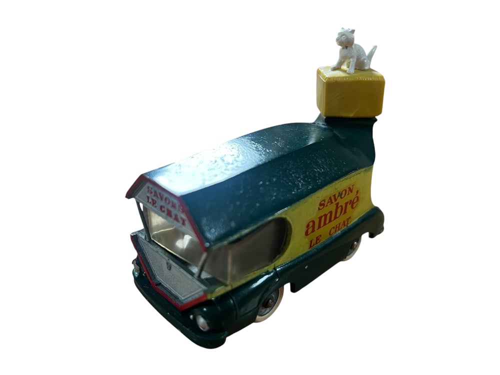 Savon Ambré Le Chat truck advertising the 1955 Tour de France - Toy model made by  P.R