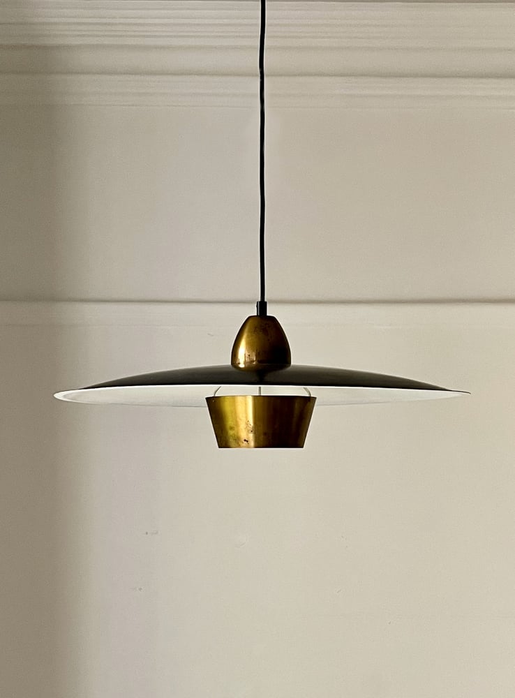 Image of Pendant Light T-21 by Bernadotte for Bergboms, Sweden