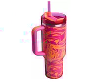 Image 2 of Stanley™️ “PINK ORANGE” | 30 Oz. Quencher H2.0 FlowState Tumbler