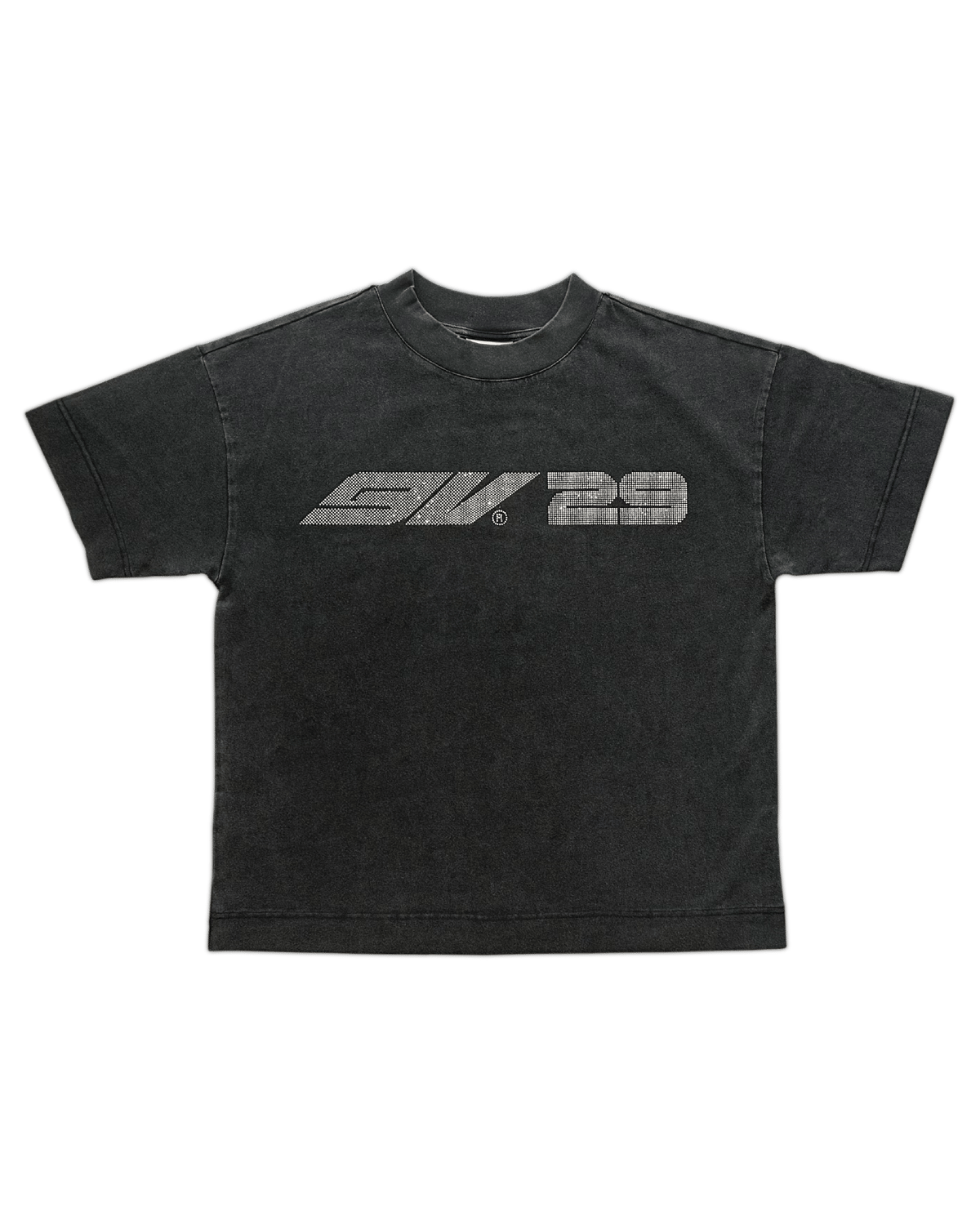 Image of Rhinestone 9V29 Logo T-Shirt