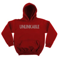 Red Rhinestone Unlinkable Hoodie