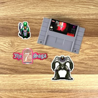 Image 2 of The 7th Saga Sticker Set (15 Pieces)