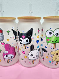 Image 6 of Sanrio Eis Trinkglas mit Deckel & Strohhalm,  16 Oz