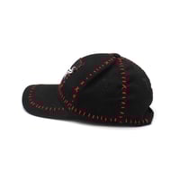 Image 2 of Black Hat 7 - Battle Hat
